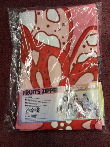 FRUITS ZIPPER GIGO 후드 부착 타월 츠키아시