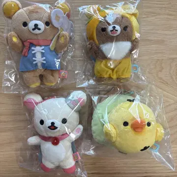 매달린 봉제 인형 게임 리락쿠마 4종