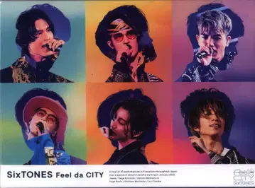SixTONES DVD 초회 한정판 Feel da CITY