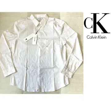 무료배송 새상품 CALVIN KLEIN 긴팔 셔츠 XL WH