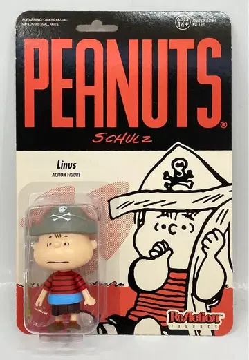 SUPER 7 REACTION FIGURES LINUS