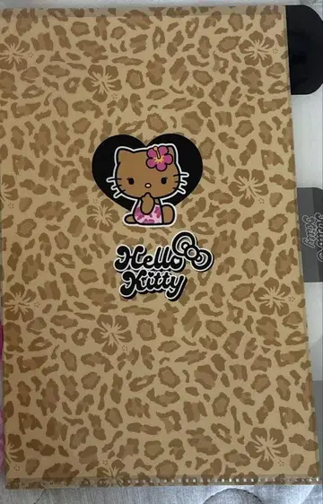 새상품 헬로키티 클리어 파일