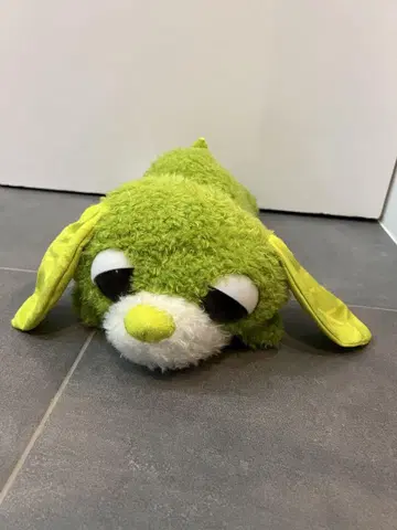 레어! 오차견 엎드려 L 봉제인형 '료쿠'