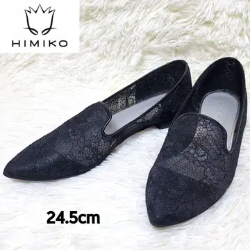 [컨디션 최상] HIMIKO 히미코 튤 플랫 펌프스 스틸레토
