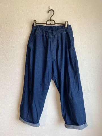 Lee 데님 이지 팬츠 와이드 실루엣 허리밴딩