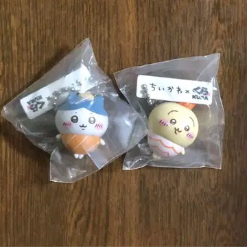 치이카와 (먼작귀) 쿠라스시 비쿠라폰 피규어 토끼 하치와레 새우 연어