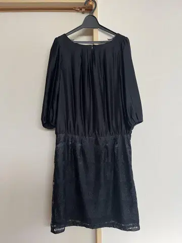 green label relaxing 블랙 원피스 38