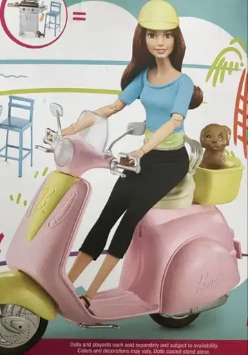 바비 Barbie 스쿠터 인테리어
