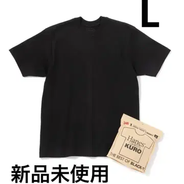 [미개봉 새상품] Hanes T-SHIRTS KURO 티셔츠 L