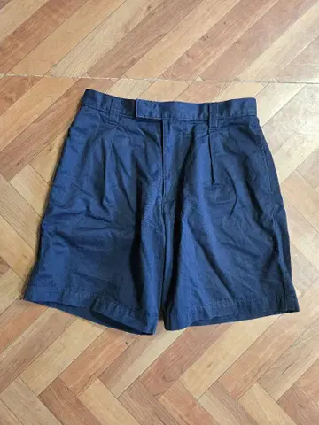 E.TAUTZ CORE NAVAL SHORTS 코튼 숏 팬츠