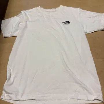 The North Face 화이트 티셔츠