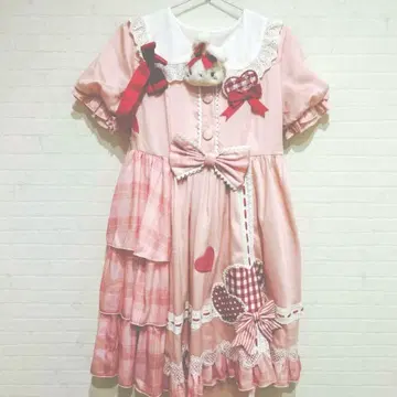 새상품 To alice 토끼 원피스 토끼 꼬리