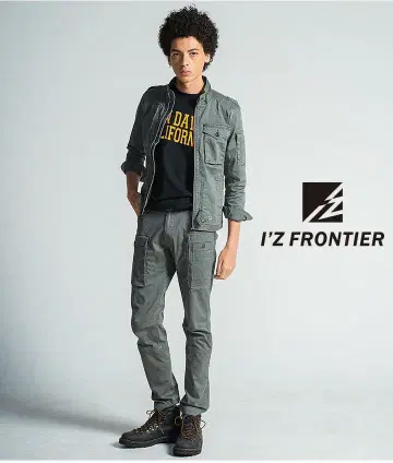 I'Z FRONTIER #7892 코튼 스트레치 카고 팬츠 S