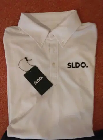 SLDO. 화이트 폴로 셔츠 XXL