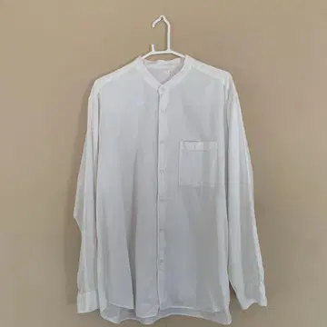 지유 긴팔 셔츠 XL 화이트