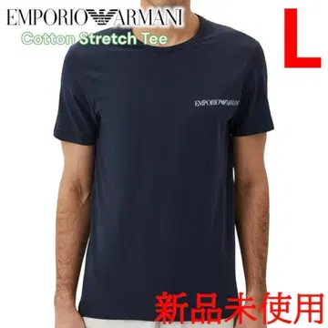 미사용 새상품 당일 발송! 엠포리오 아르마니 코튼 스트레치 티셔츠 L
