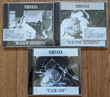 NIRVANA BLEACH SESSIONS 외 3장 세트