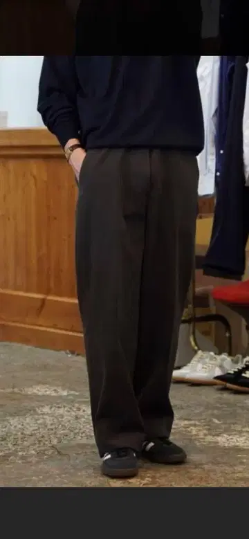 maatee&sons 24aw SMOOTH CHINO TROUSER