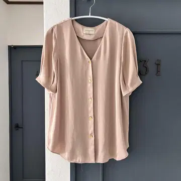 UNITED ARROWS 블라우스 핑크