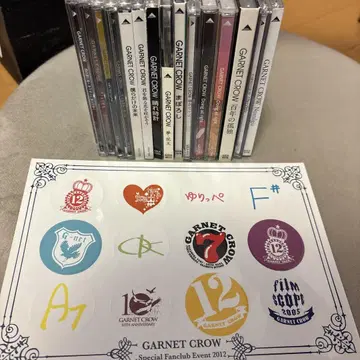 GARNET CROW 싱글+스티커