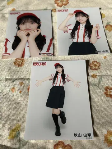 AKB48 다이마루 도쿄 의상전 브로마이드 아키야마 유나 컴프
