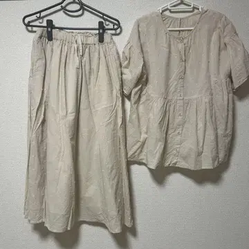사만사 모스모스 블라우스 & 스커트