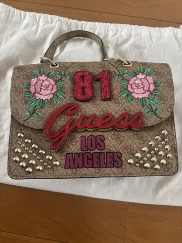 게스 숄더백 81 LOS ANGELES