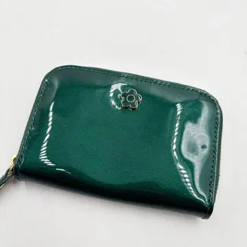 미사용에 가까운 안나수이 ANNASUI 코인 케이스 동전 지갑 에나멜
