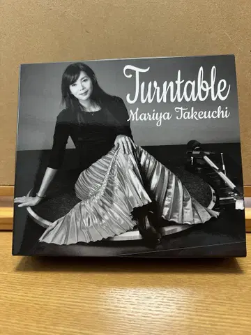 Turntable 타케우치 마리야 앨범 초회 한정판,