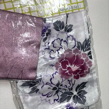 꽃무늬 유카타 오비 세트