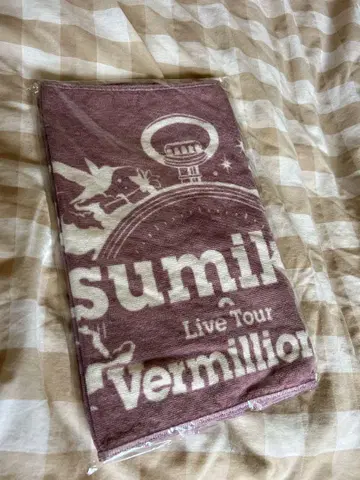 sumika 라이브 투어 타월 Vermillion