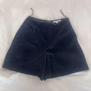 CARVEN 벨벳 숏팬츠 네이비