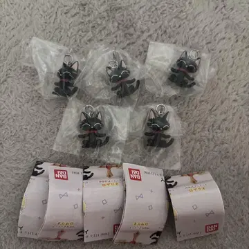 리본 메지루시 액세서리 검정 동네 이야기 5종 세트