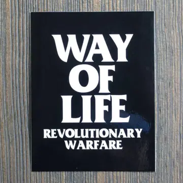 RATS 랏츠 스티커 WAY OF LIFE