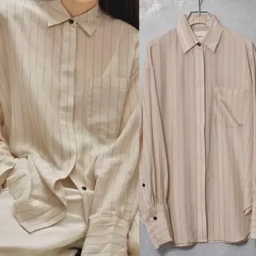 TODAYFUL Stripe Silky Shirts 상의