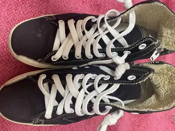 GOLDEN GOOSE FRANCY 블랙 하이컷 스니커즈