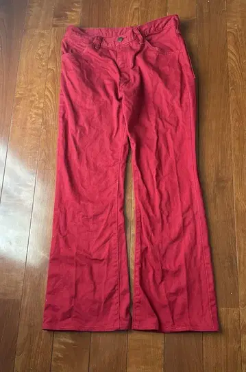 90s wrangler 부츠 컷 칼라 데님 팬츠