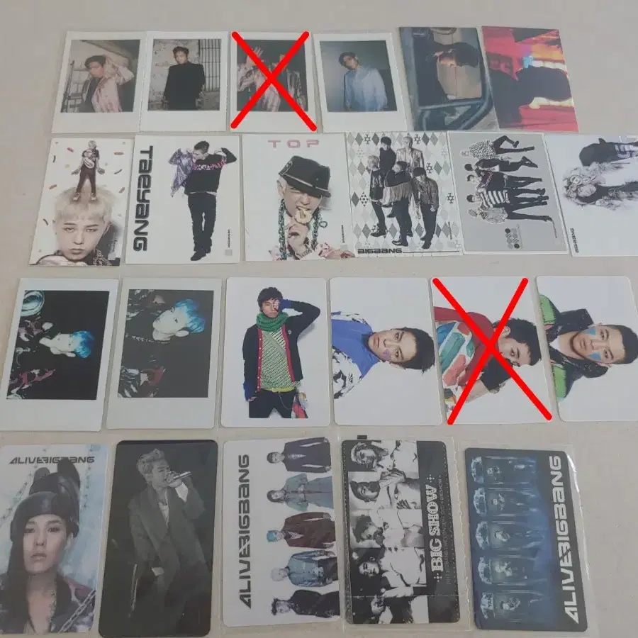 Big Bang T.O.P Bangs Card on Bunjang Global Site.