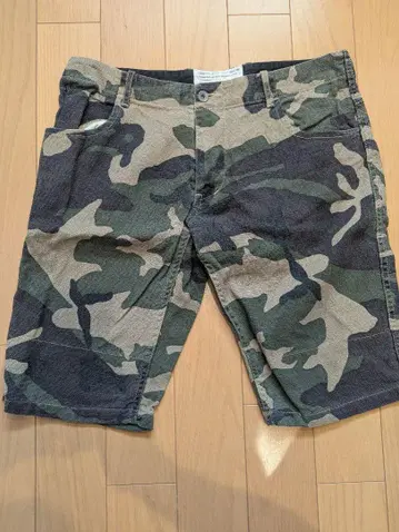 존불 카모 패턴 숏팬츠 L