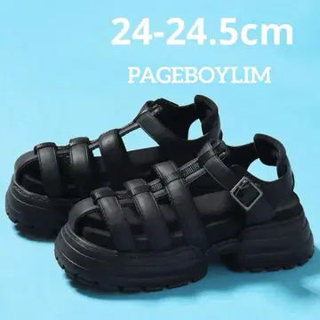 PAGEBOYLIM 통굽 샌들 미디엄 24cm 24.5cm