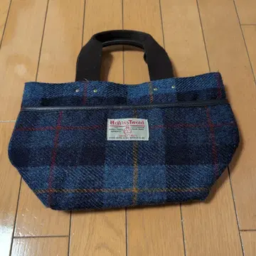Harris Tweed 체크 무늬 백