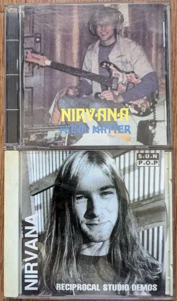Nirvana 초기 부트반 2매 세트