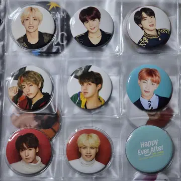 BTS 캔뱃지 정국 V 뷔 진 SUGA JHOPE RM