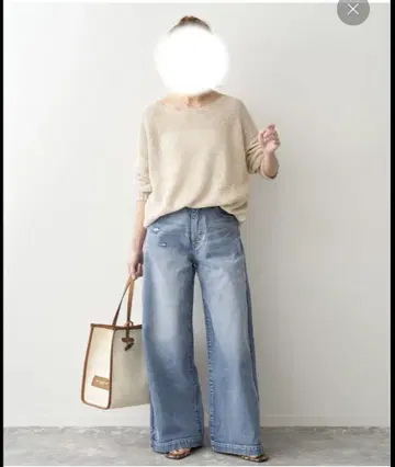 Spick and Span 배기 데님 2025SS