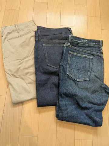 치노 데님 팬츠 36 x 32 Gap 유니클로 사용감 적음