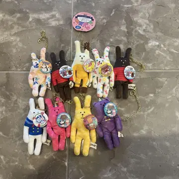 크래프트홀릭 지역 한정 키링 9개