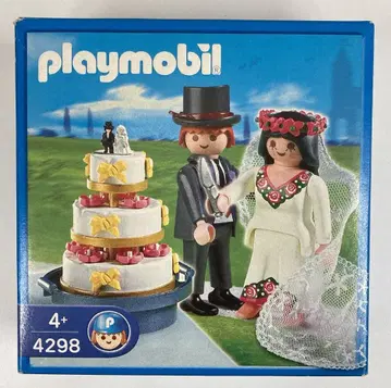 PLAYMOBIL 신랑 신부와 웨딩 케이크 4298