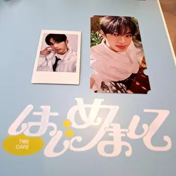도훈 TWS CAFE 사전 예약 특전 & 폴라로이드 사진 세트