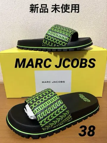 새상품, 미사용 MARC JACOBS 마크제이콥스 가죽 샌들 38