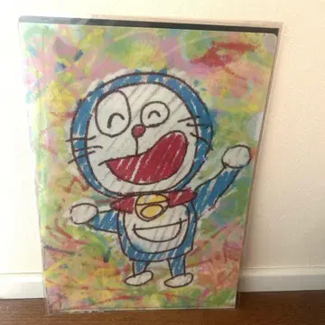 영화 도라에몽 진구의 그림 세계 이야기 클리어 파일 2매 세트